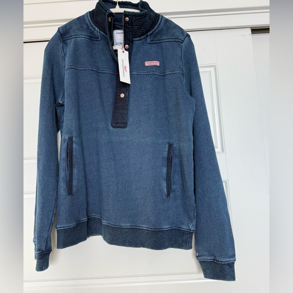 Vineyard Vines Women's indigo canvas super shep NWT